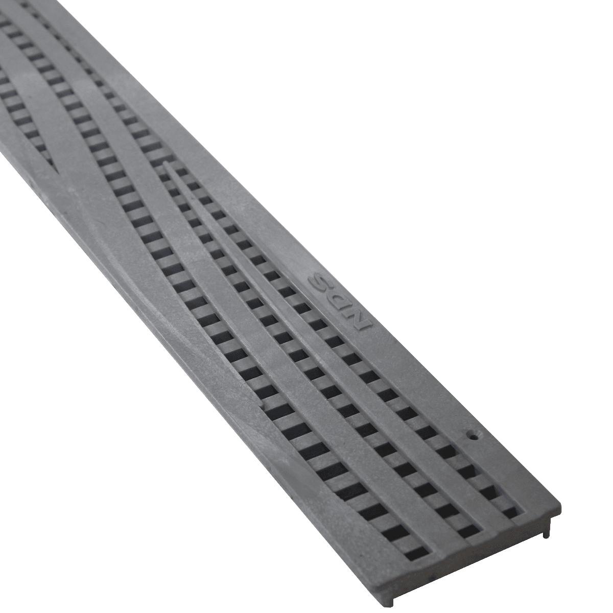 NDS Mini Channel Decorative Wave Grate - Gray