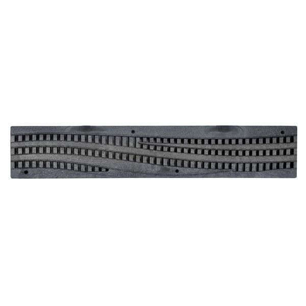 NDS Spee-D Channel Grate, Decorative Wave - Black