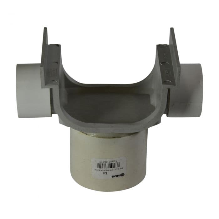 NDS 5" Pro Series Shallow Profile Channel Drain Side Outlet