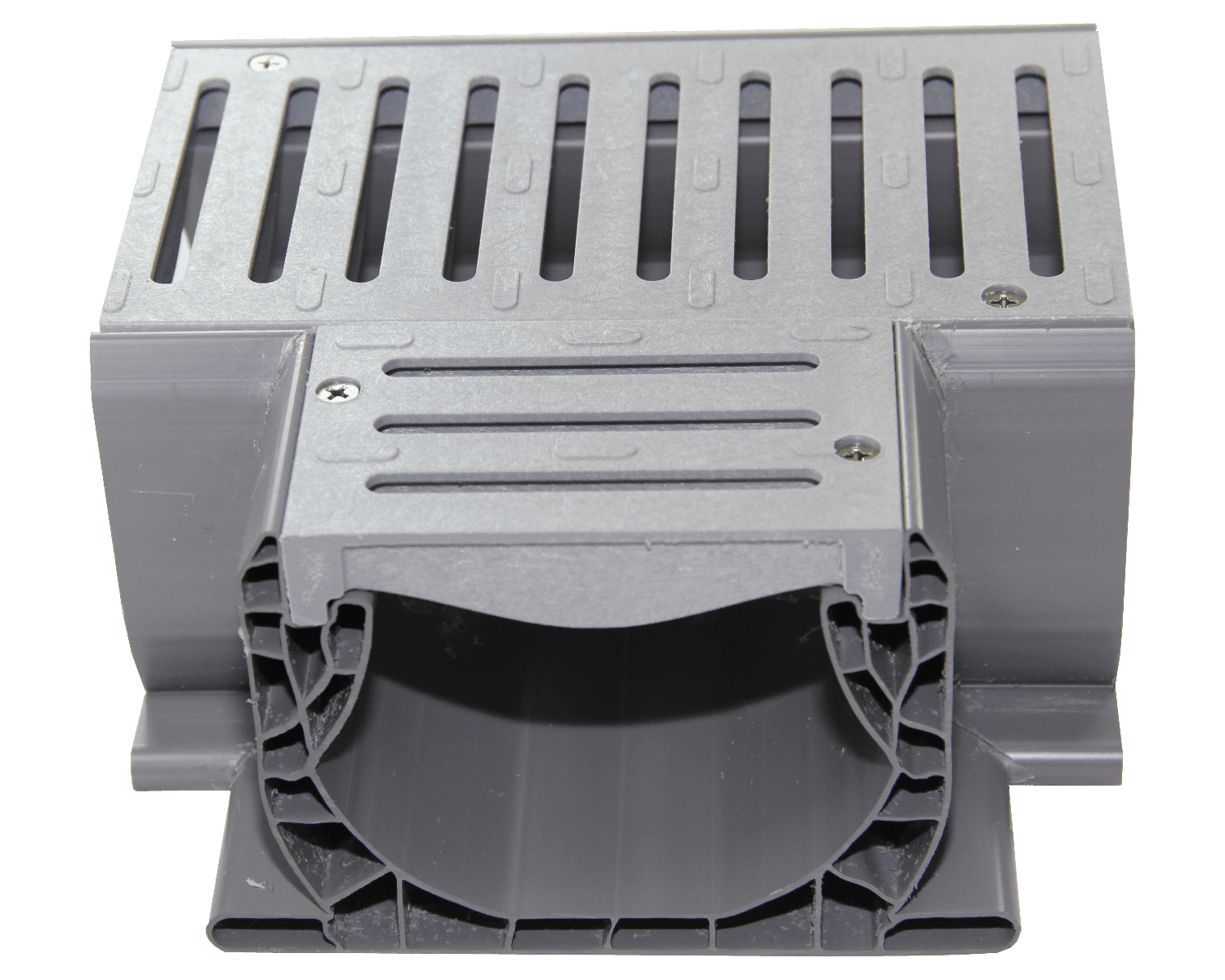 NDS Spee-D Channel Drain Fabricated Tee With Grate