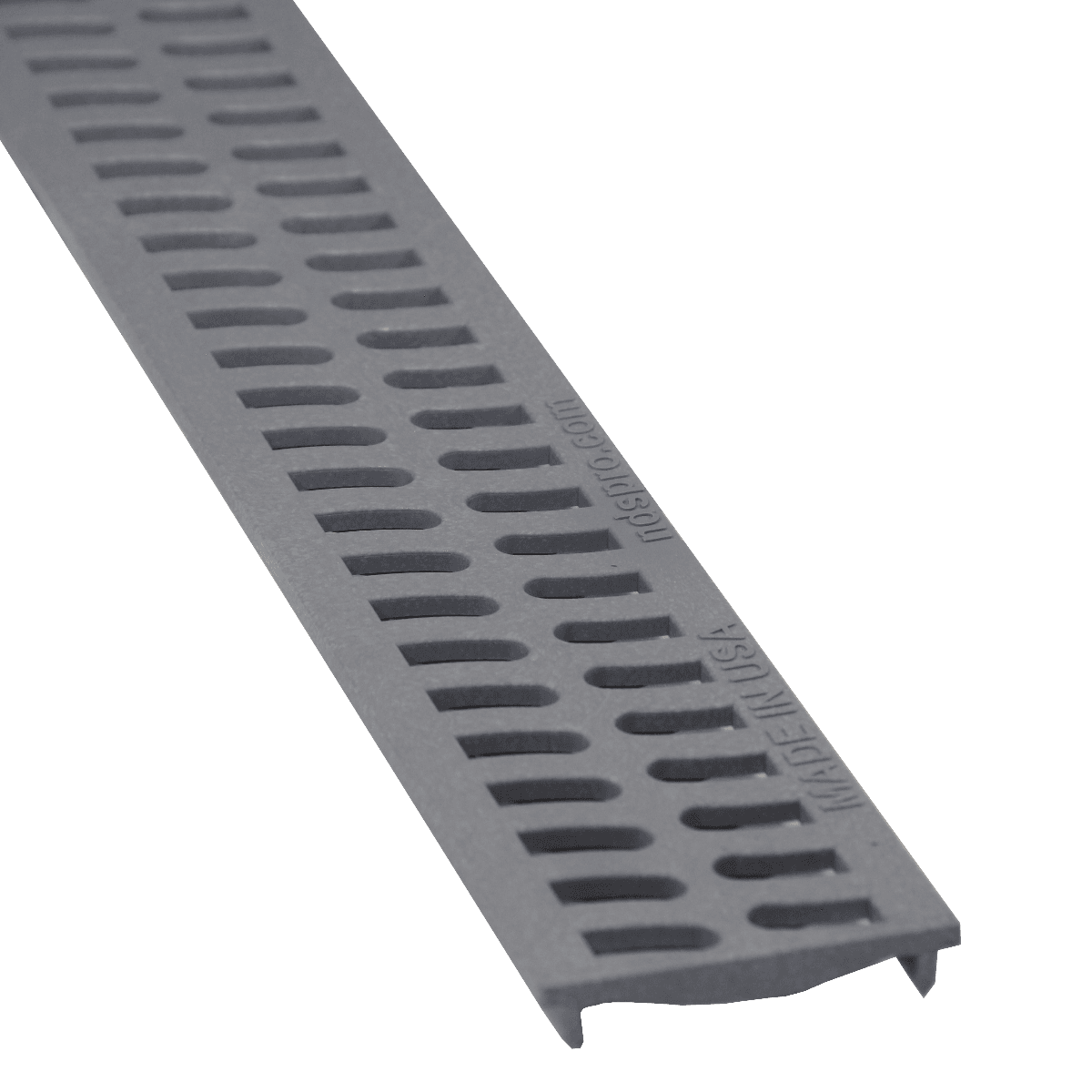 NDS Slim Channel Grate - Gray