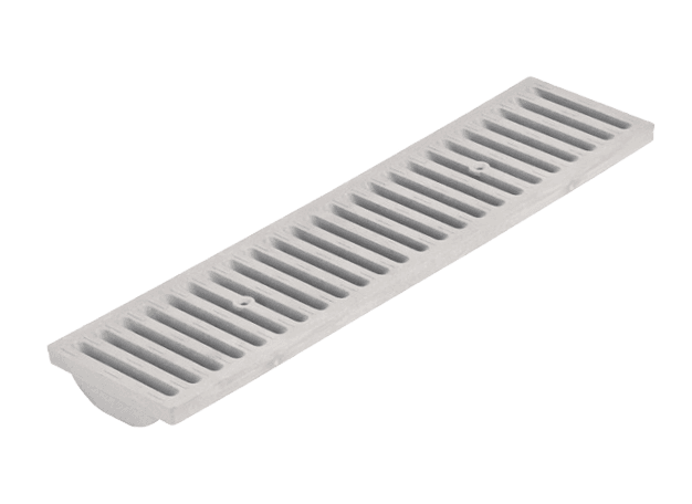 NDS Dura-Slope Channel Grate - Gray
