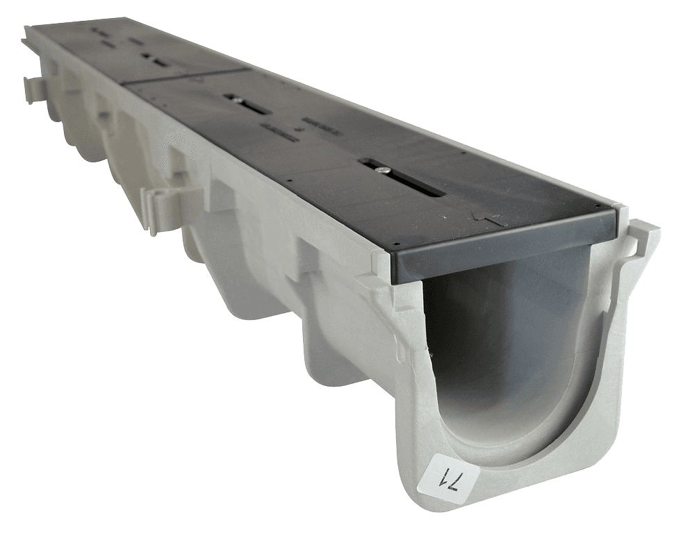 4.67" to 5.00" Deep Dura Slope Channel Drain