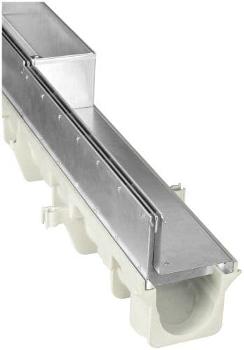 NDS Dura Slope Slot Top Galvanized Grate, 2 FT