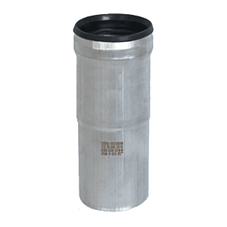 Josam stainless steel push-fit expansion pipe (JF-6570 to JF-6582 series long expansion socket) for absorbing thermal movement in drainage pipe runs