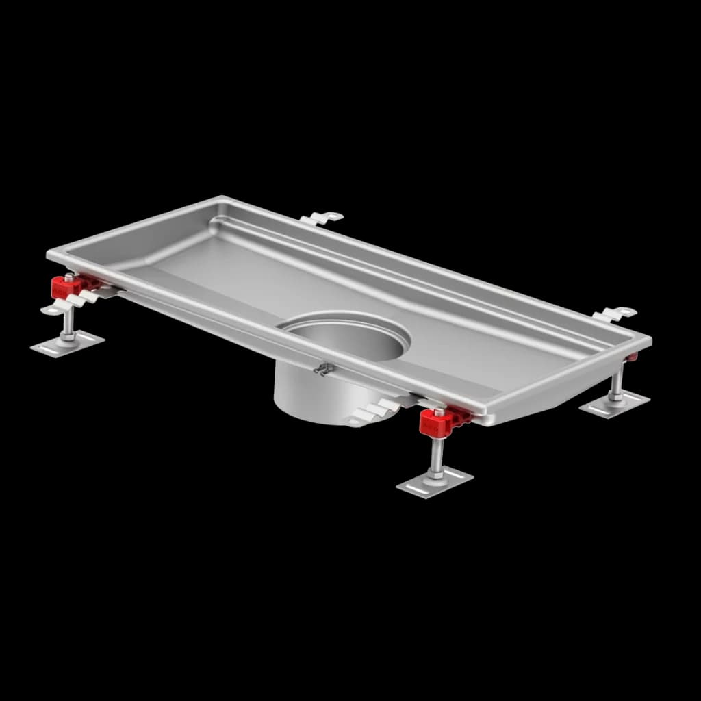 ACO BoxDrain stainless steel hygienic box drain floor sink for food processing and commercial kitchen drainage