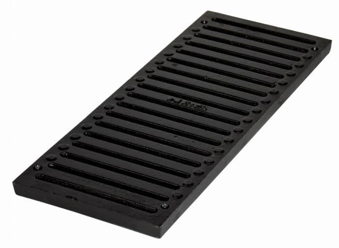 NDS 8" Pro Series Channel Grate, Ductile Iron
