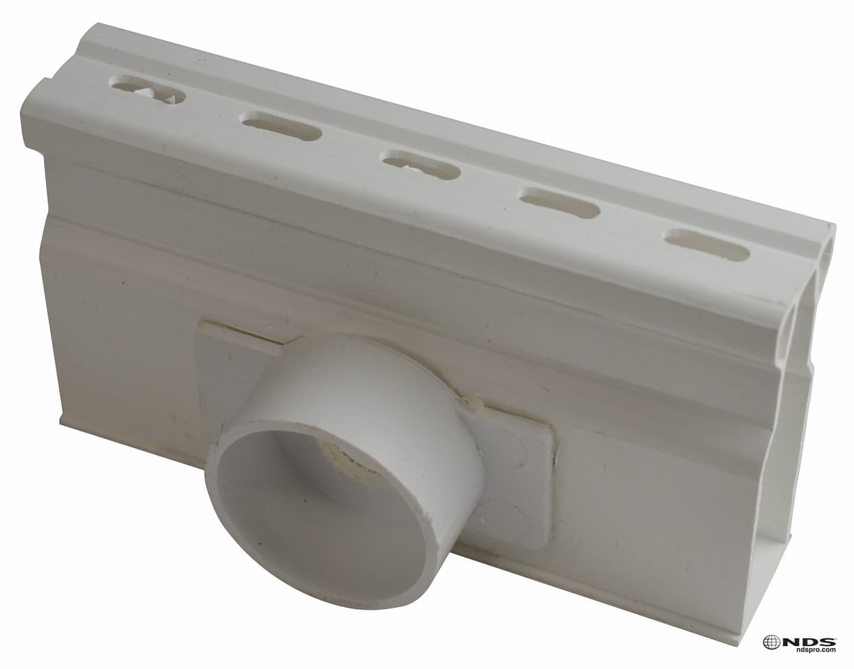 NDS Micro Channel 1.5" Sch. 40 Spigot Side Outlet