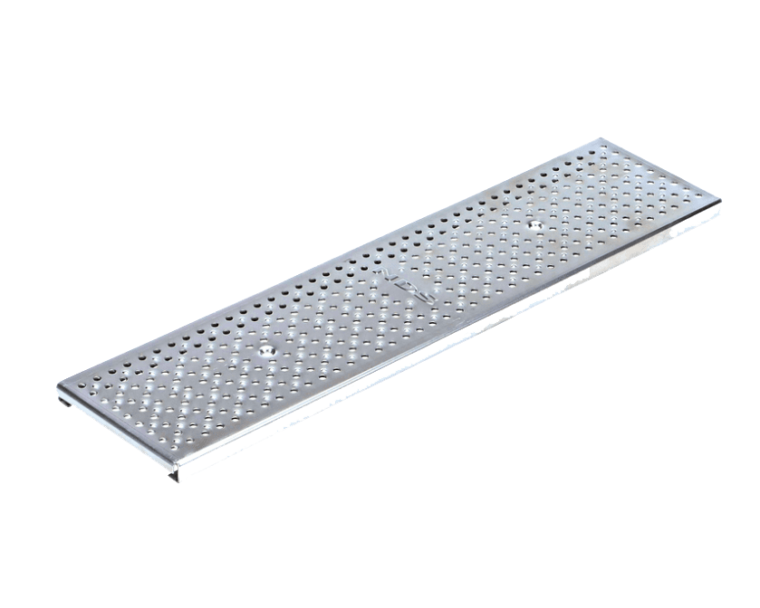 NDS Dura Slope Stainless Steel Perforated Channel Grate